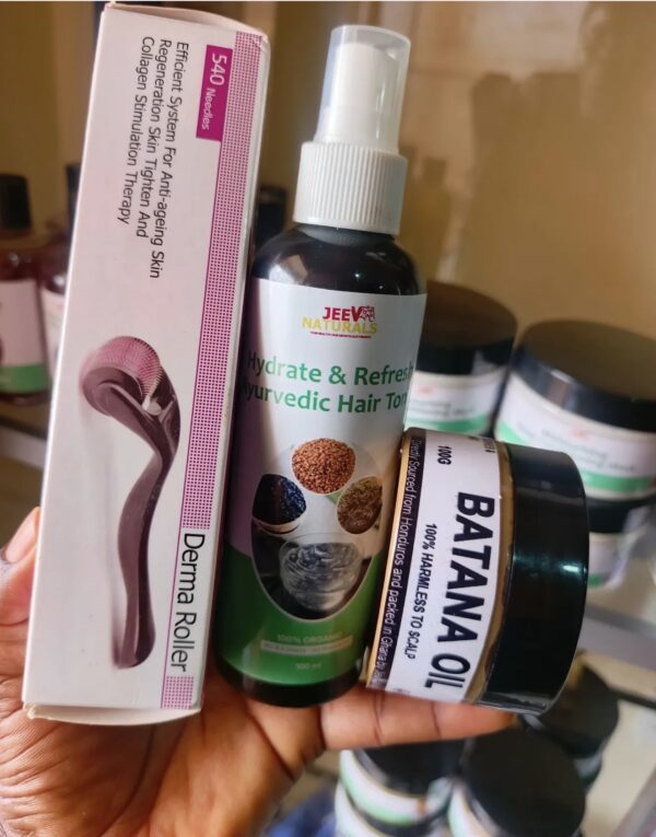 Edges and bald spot regrowth (mini combo)
