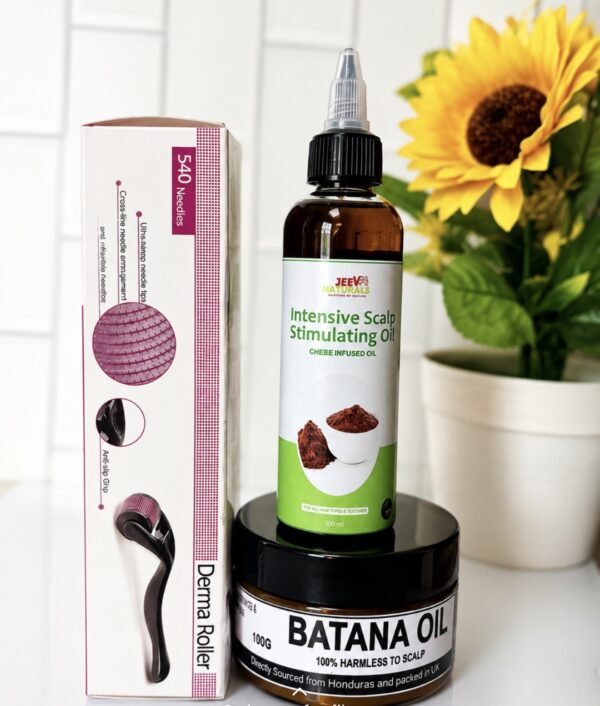Batana set with derma roller